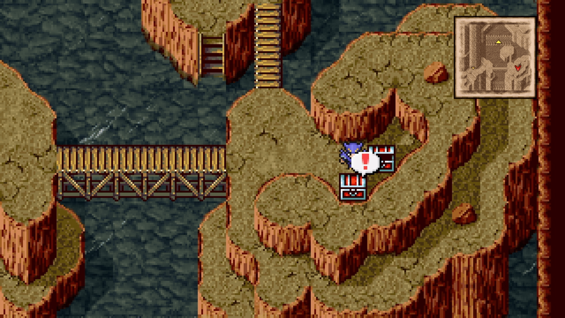 Hermes Shoes chest in the Subterranean Lake B1