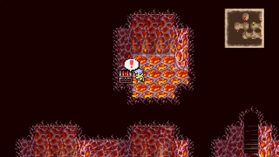 Ether - Cave of Summons B1, secret passage west (224/342)