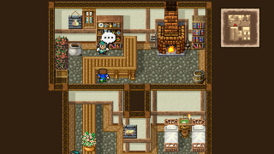 Item shop in Final Fantasy 5 Pixel Remaster