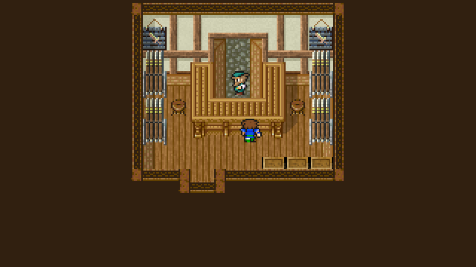 Weapon shop in Final Fantasy 5 Pixel Remaster