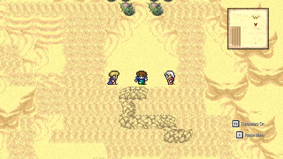 Step 1: cross the bridge after the Sandworm fight and walk south.