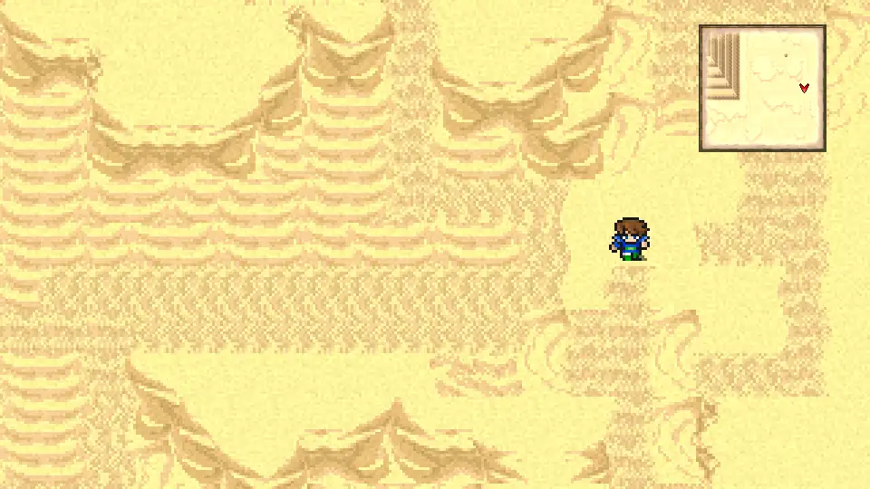 Step 3: walk south again and step on the first tile closest to the party.