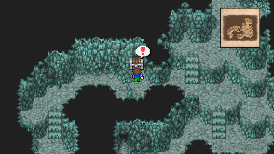 Leather Cap chest on Cave 2F