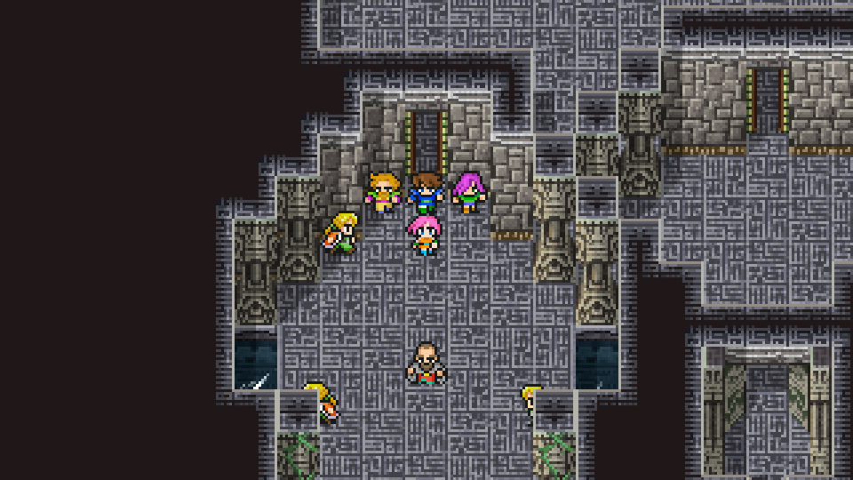 Cutscene with the priest in the Wind Shrine first-floor side room